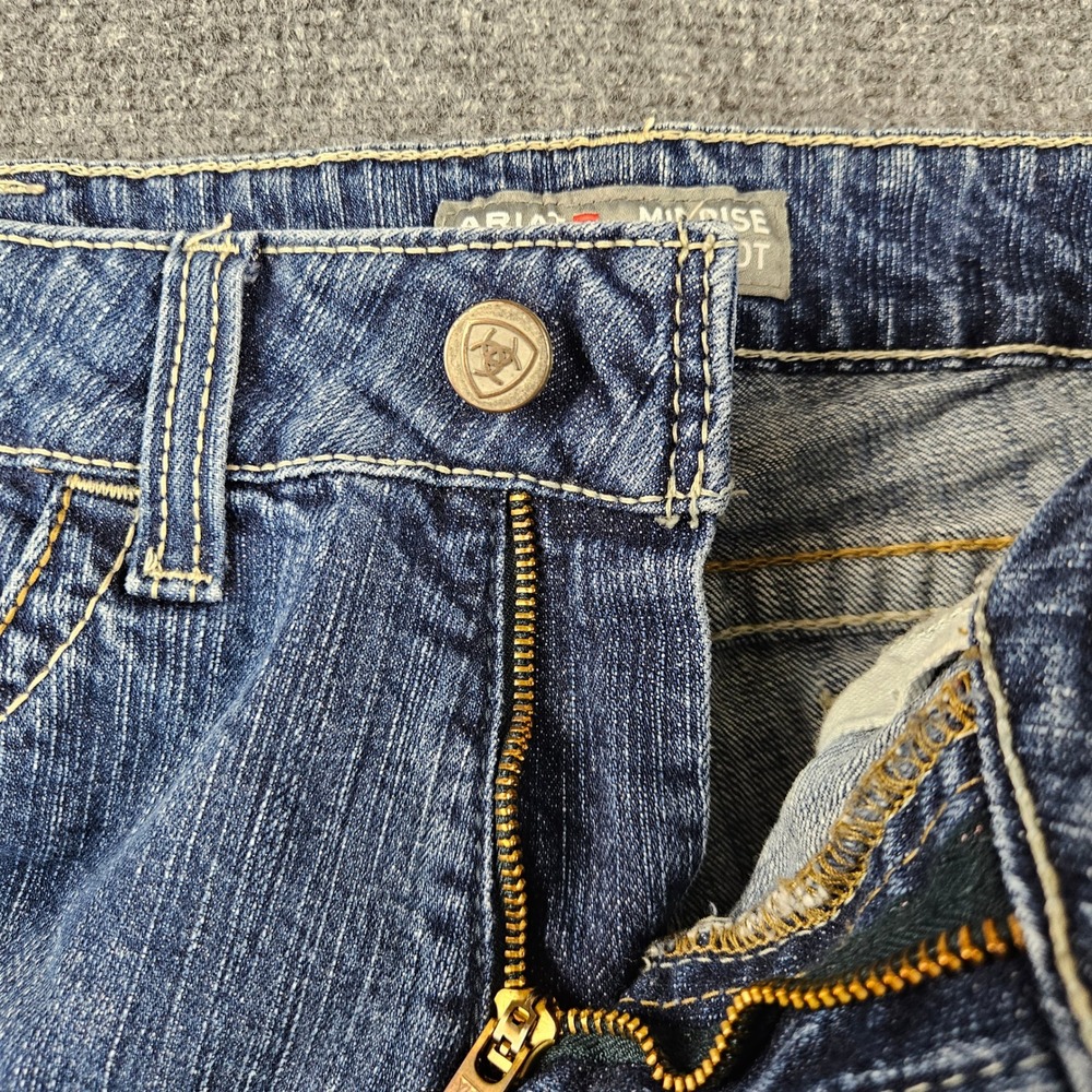 Ariat FR Womens Mid Rise Bootcut Jeans 30R Flame Resistant Work Denim 10016176 - Picture 6 of 11
